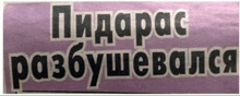 a newspaper article in a foreign language that says ' pidapac pa3byshebaaa '