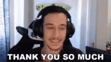 Thank You So Much Toms Mucenieks GIF - Thank You So Much Toms Mucenieks Gratitude GIFs
