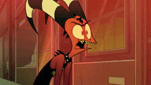a cartoon character says or i ll make ya swallow