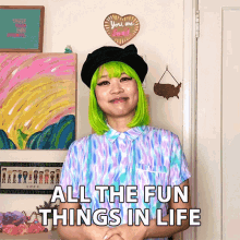 All The Fun Things In Life Goldie Chan GIF - All The Fun Things In Life Goldie Chan Enjoyment GIFs