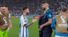 Juan Foyth Abrazo Messi Argentina Campeon Mundial GIF - Juan Foyth Abrazo Messi Argentina Campeon Mundial GIFs