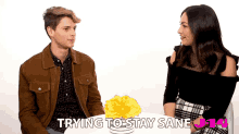 Trying To Stay Sane Staying Sane GIF - Trying To Stay Sane Staying Sane Not Getting Mad GIFs