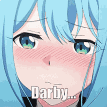 darby anime girl flushie kawaii