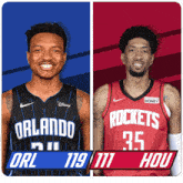 Orlando Magic (119) Vs. Houston Rockets (111) Post Game GIF - Nba Basketball Nba 2021 GIFs