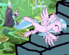 Stairs Silverstream GIF - Stairs Silverstream Mlp GIFs