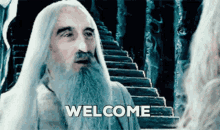 Welcome Lotr GIF - Welcome Lotr Saruman GIFs