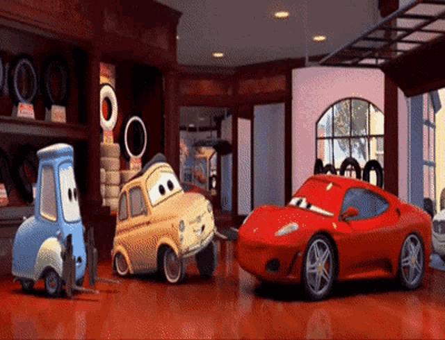 Guido And Luigi Disney GIF Guido And Luigi Disney Cars Discover Share GIFs