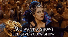 You Want A Show? I'Ll Give You A Show. GIF - Susan Sarandon Show Drama Queen GIFs