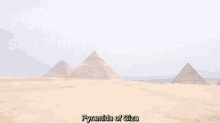 Pyramids Of Giza GIF - Pyramids Giza Illuminati GIFs