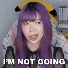 Im Not Going Misa GIF - Im Not Going Misa Japanese Ammo With Misa GIFs
