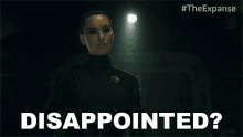 Disappointed Carmina Drummer GIF - Disappointed Carmina Drummer The Expanse GIFs