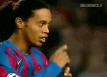 Ronaldinho Barcelona GIF - Ronaldinho Barcelona Sky Sports GIFs