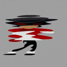 a drawing of a man in a top hat with the word spirit on the bottom right