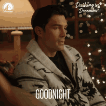 Goodnight Wyatt Burwall GIF - Goodnight Wyatt Burwall Dashing In December GIFs