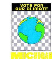 Michigan Election Election Sticker - Michigan Election Election Climate Stickers