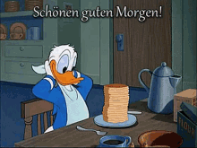 Donald Ducks Frühstück GIF