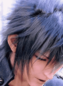 Noctis Looks Up GIF - Noctis Looks Up Pog GIFs