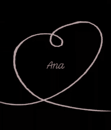Name Ana GIF - Name Ana Heart GIFs