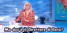 mara venier direttore di rete direttore domenica in where is the network director