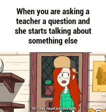 unhelpful teacher meme