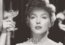 Happy New Year Marilyn Monroe GIF - Happy New Year Marilyn Monroe 2020 GIFs