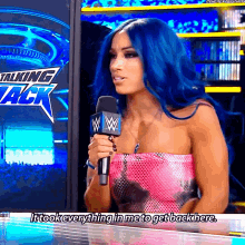 sasha banks it took everything in me to get back here wwe talking smack wrestling