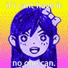Omori If I Cant Have It GIF - Omori If I Cant Have It No One Can GIFs