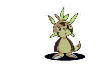 Pokemon Y Pokemon Fight GIF - Pokemon Y Pokemon Fight Chespin GIFs