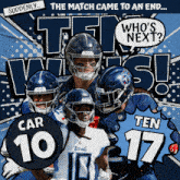 Tennessee Titans (17) Vs. Carolina Panthers (10) Post Game GIF - Nfl National Football League Football League GIFs