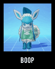 Glaceon Boop GIF