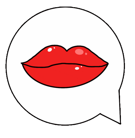 Lipstick Sticker - Lipstick Lips Stickers