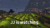 jj divided jj watching minecraft trees