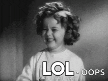 Shirley Temple Lol GIF - Shirley Temple Lol Laugh GIFs