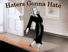 Haters Gonna Hate GIF - Haters Gonna Hate Walk Smug GIFs