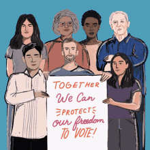 Protect Our Freedom To Vote Together We Can Protect Our Freedom To Vote GIF - Protect Our Freedom To Vote Together We Can Protect Our Freedom To Vote Vrl GIFs
