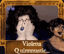 Disbelief Double Handed GIF - Disbelief Double Handed Violetta GIFs