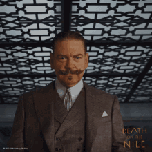 Staring Hercule Poirot GIF - Staring Hercule Poirot Kenneth Branagh GIFs