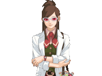 a cartoon drawing of a woman wearing sunglasses