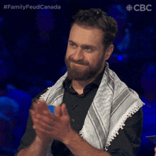 Clapping Seif GIF - Clapping Seif Family Feud Canada GIFs