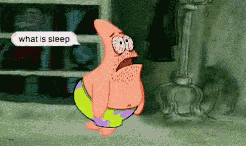 Sleep-Deprived SpongeBob