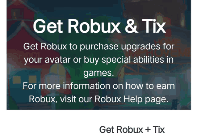 Robux help