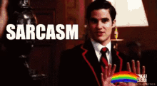 Sarcasm Rainbow GIF - Sarcasm Rainbow Pride GIFs