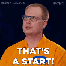 Thats A Start Family Feud Canada GIF - Thats A Start Family Feud Canada Thats Good So Far GIFs