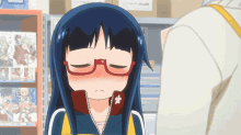Glasses Denkigainohonyasan GIF - Glasses Denkigainohonyasan Animeblush GIFs