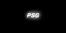 Psg Black Neon Logo GIF
