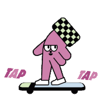 Skateboard Flip Sticker - Skateboard Flip Kickflip Stickers