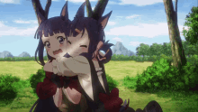 Anime Priconne GIF - Anime Priconne Anime Cuddle GIFs
