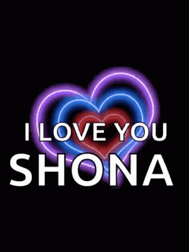 Love Shona GIF - Love Shona Neon Lights - Discover & Share GIFs
