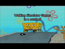 Walking Simulator Spongebob Walking GIF - Walking Simulator Walking Sim Spongebob Walking GIFs