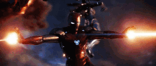 Iron Man Fighting GIF - Iron Man Fighting Avengers Endgame GIFs
